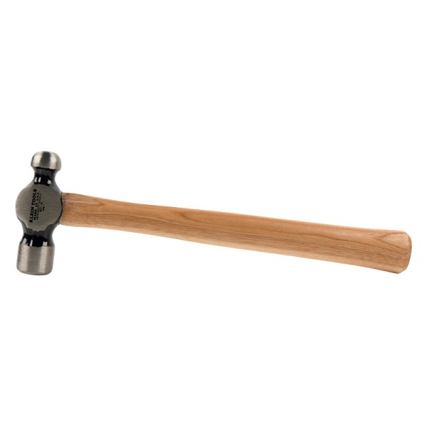 Klein Tools® - 16 oz. Hickory Handle Ball-Peen Hammer