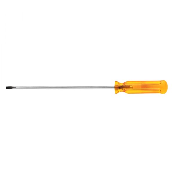 Klein Tools® - 1/8" x 6" Dipped Handle Slotted Screwdriver