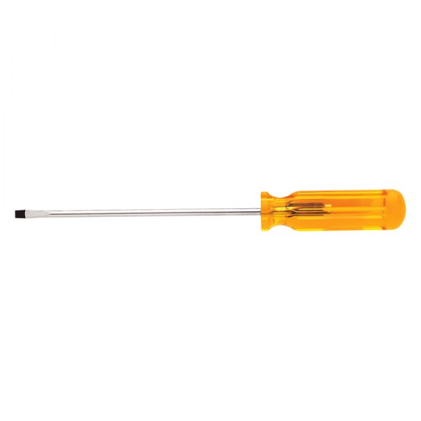 Klein Tools® - 3/16" x 6" Dipped Handle Slotted Screwdriver