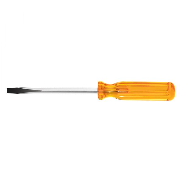 Klein Tools® - 5/16" x 8" Dipped Handle Slotted Screwdriver