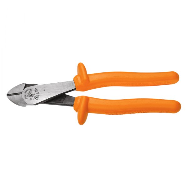 Klein Tools® - 2000 Series 8-1/4" Lap Joint Insulated Grip Diagonal Cutters