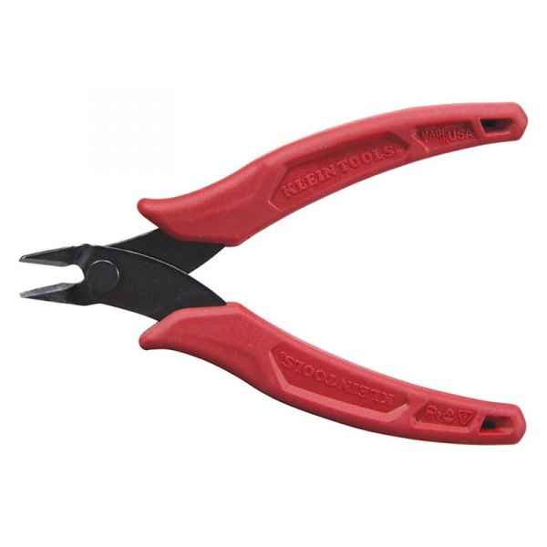 Klein Tools® - 5" Lap Joint Dipped Lightweight Flush Diagonal Cutters