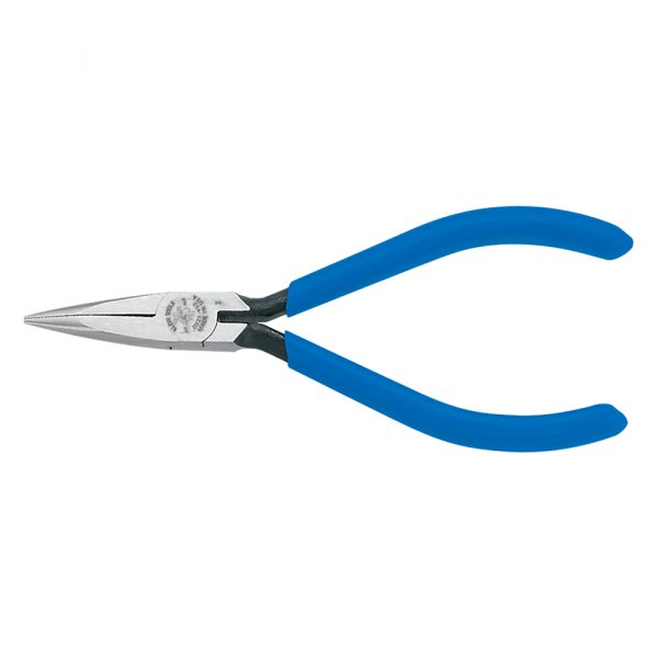 Klein Tools® - 4-13/16" Box Joint Straight Jaws Dipped Handle Needle Nose Pliers