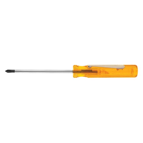 Klein Tools® - PH0 Dipped Handle Pocket Clip Phillips Screwdriver