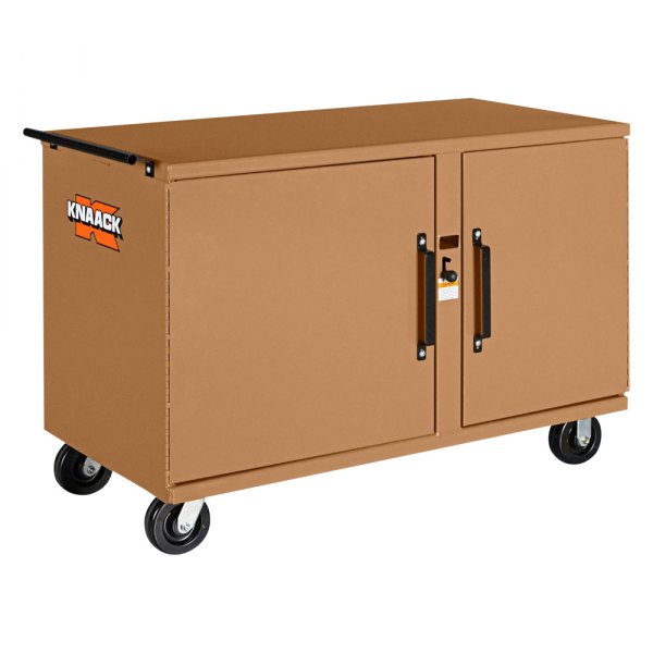Knaack® - STORAGEMASTER™ Tan Steel Heavy Duty Rolling Tool Cabinet (54.25" W x 26" D x 37.3" H)
