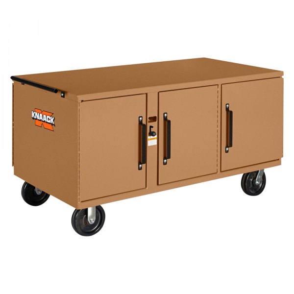 Knaack® - WAR WAGON™ Tan Steel Rolling Tool Cabinet (62" W x 32" D x 34" H)