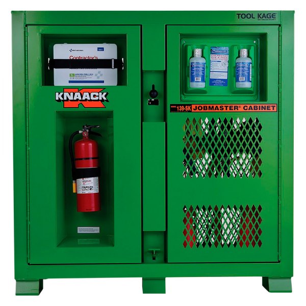 Knaack® - SAFETY KAGE™ Green Cabinet (60" L x 60" W x 30" H)
