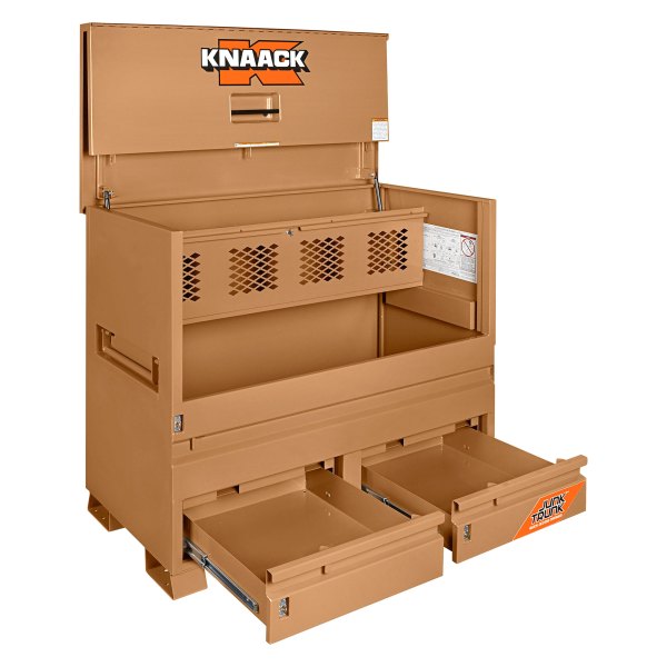 Knaack® - STORAGEMASTER™ Tan Piano Box with Junk Trunk™ (60" L x 30" W x 49" H)