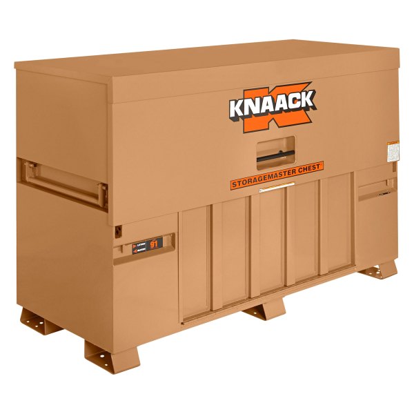 Knaack® - STORAGEMASTER™ Tan Piano Box with Ramp (72" L x 30" W x 49" H)