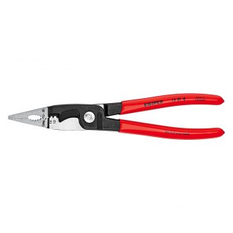 NWS N141-49 45° VDE Electrician's 205mm Long Nose Bent Plier Extra Reach 