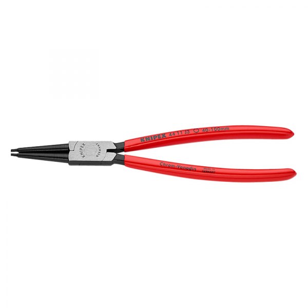 Knipex® - Straight 0.093" Fixed Tips Internal Snap Ring Pliers