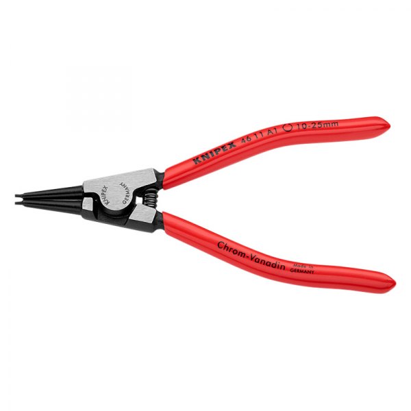 Knipex® - Straight 0.047" Fixed Tips External Spring Loaded Snap Ring Pliers