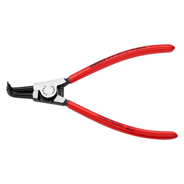 Knipex® - 90° Bent 0.078" Fixed Tips External Spring Loaded Snap Ring Pliers