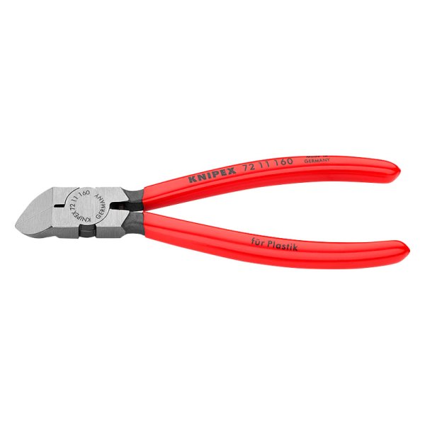 Knipex® - 6-1/4" Box Joint Dipped 45° Angled Flush Diagonal Cutters