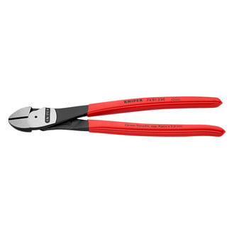 Knipex® 74 01 250 SBA - 10" Lap Joint Dipped Diagonal Cutters