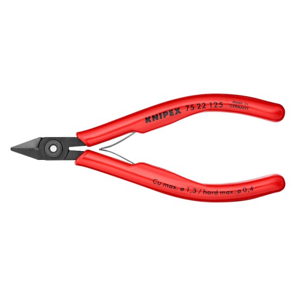 Knipex® - 5" Box Joint Dipped Electronics Diagonal Cutters