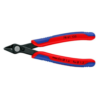 Knipex® - Electronic Super Knips™ 5" Lap Joint Multi-Material Grip Diagonal Cutters