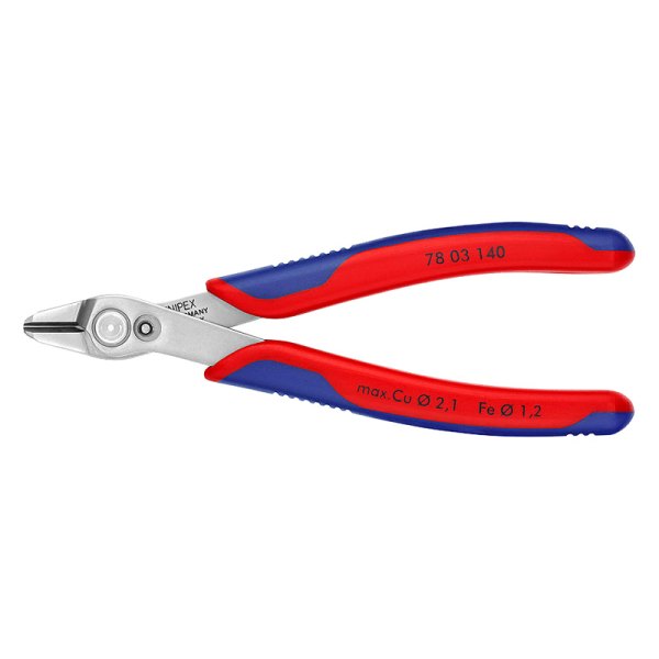 Knipex® - Electronic Super Knips™ 5-1/2" Lap Joint Multi-Material Grip Diagonal Cutters