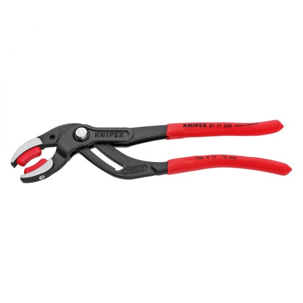 Knipex® - 10" Non-Scratch Jaws Dipped Handle Siphon and Connector Tongue & Groove Pliers