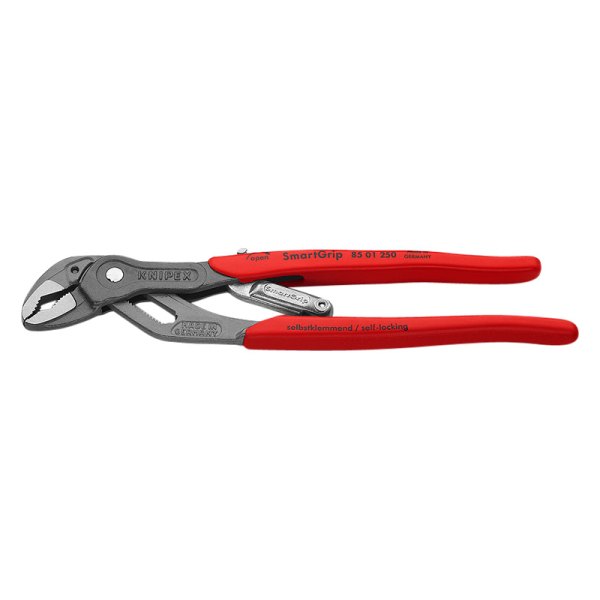 Knipex® - SmartGrip™ 10" V-Jaws Dipped Handle Self Locking Tongue & Groove Pliers