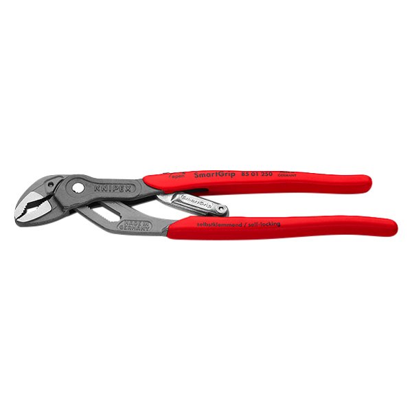 Knipex® - SmartGrip™ 10" V-Jaws Dipped Handle Self Locking Tongue & Groove Pliers
