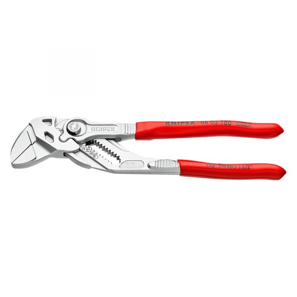 Knipex® - 7-1/4" Smooth Jaws Dipped Handle Tongue & Groove Pliers