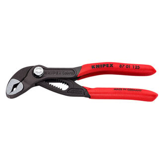 Knipex® - Cobra™ V-Jaws Dipped Handle Self Locking Push Button Tongue & Groove Pliers