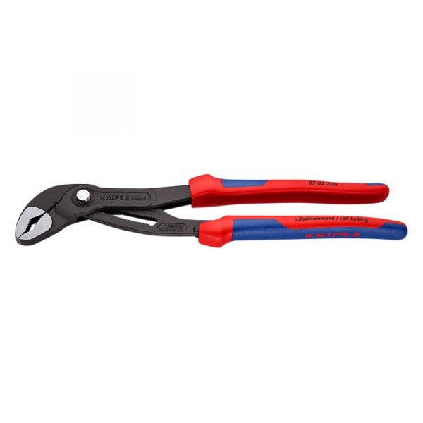 Knipex® - Cobra™ 12" V-Jaws Multi-Material Handle Self Locking Tongue & Groove Pliers