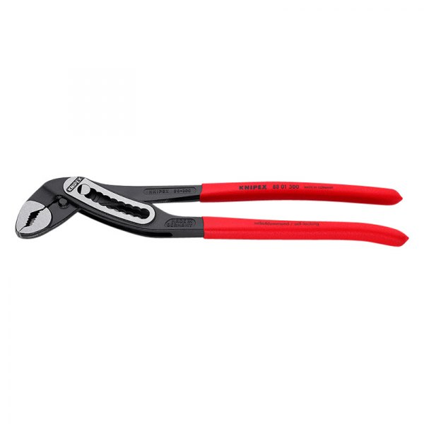 Knipex® - Alligator™ 12" V-Jaws Dipped Handle Self Locking Tongue & Groove Pliers