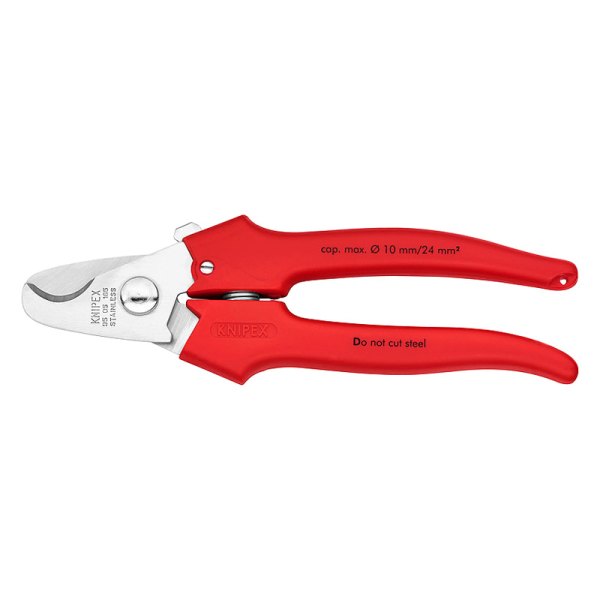 Knipex® - 6-1/2" OAL 3 AWG Combination Cable Cutter