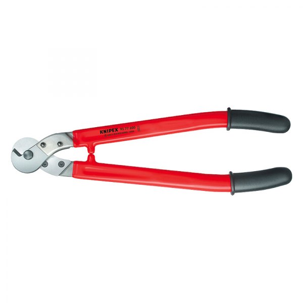 Knipex® - 23.62" OAL 5/0 AWG Insulated Grip Wire Rope Cutter