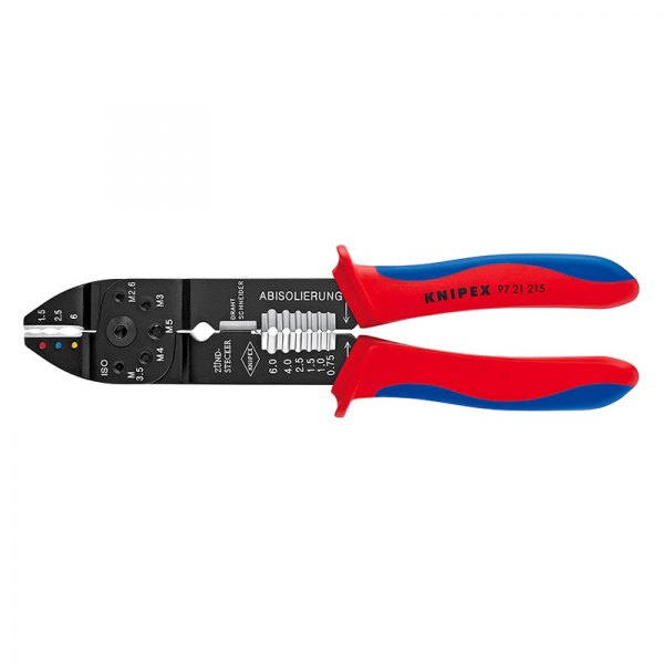 Knipex® - SAE 20-10 AWG Fixed Stripper/Crimper/Wire and Screw Cutter Multi-Tool