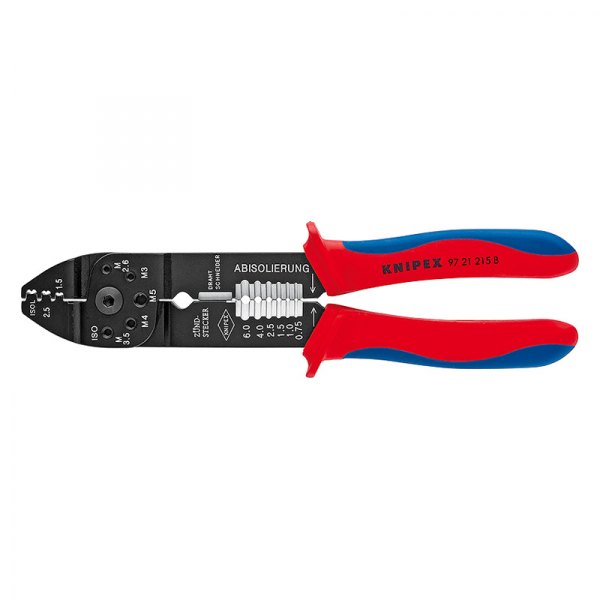 Knipex® - SAE 20-13 AWG Fixed Stripper/Crimper/Wire and Screw Cutter Multi-Tool