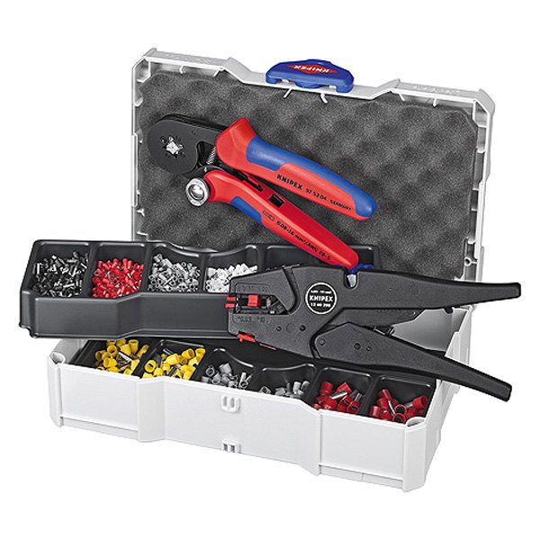 Knipex® - SAE 28-8/6 AWG Connector Assortments Crimping Kit