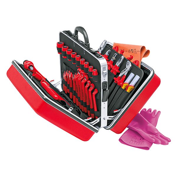 Knipex® - Empty™ Plastic Red Tool Case (19" W x 10" D x 16" H)