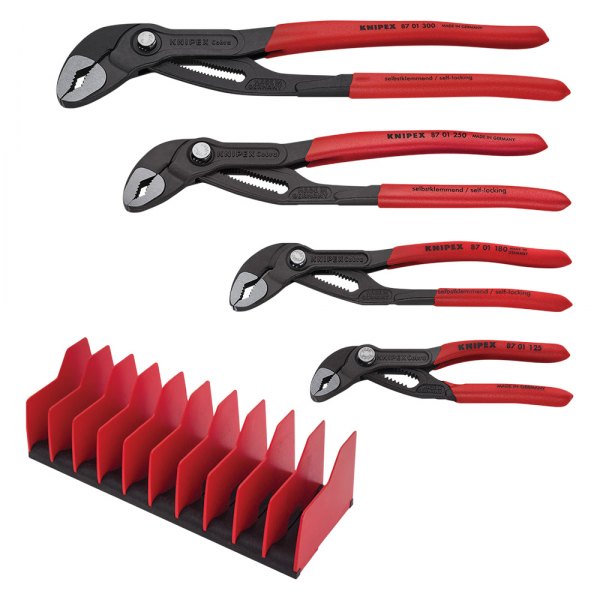 Knipex 9K-00-80-109-US 2 Pc Pliers Wrench Set With Keeper Pouch