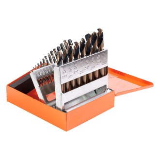 KnKut® 21KK7 - 21-Piece Black/Gold Oxide Stubby Short Length