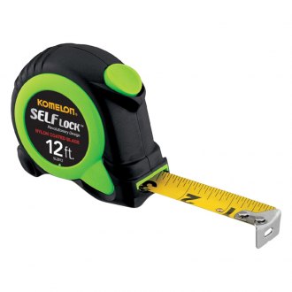 Gripper 25-Foot Stainless Steel Measuring Tape Komelon