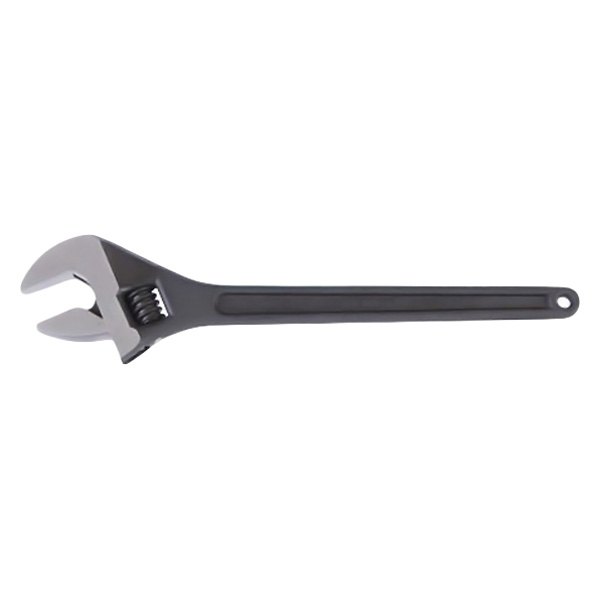 KT Pro® - 25 mm x 8" OAL Black Oxide Plain Handle Adjustable Wrench