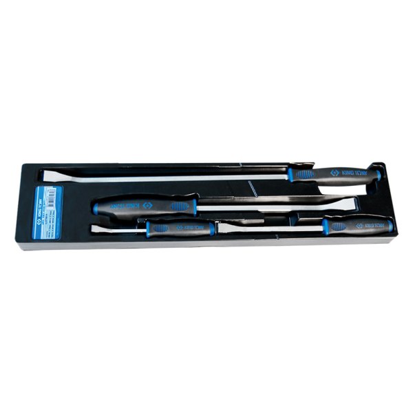 KT Pro® - 4-piece 8" to 24" Curved End Screwdriver Handle Pry Bar Set