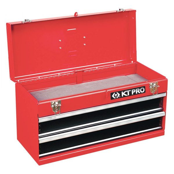 KT Pro® - Red Portable Top Chest (28" W x 16" D x 34" H)
