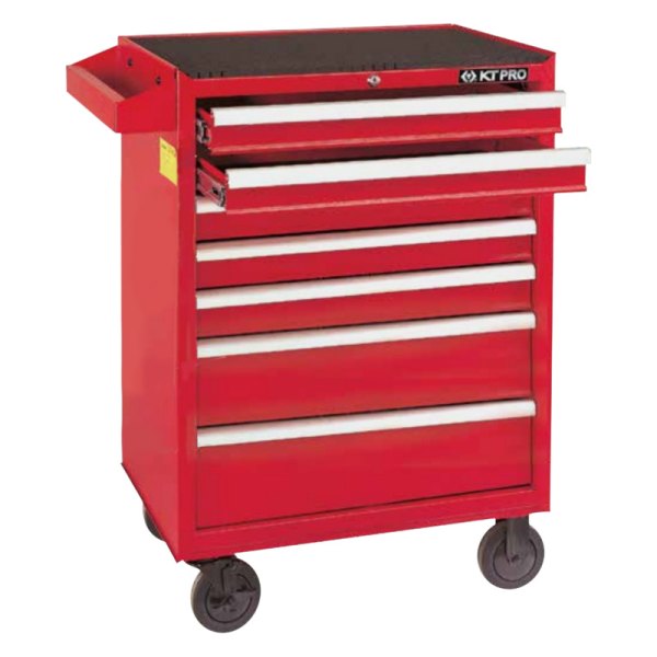 KT Pro® - Red Rolling Tool Cabinet (27" W x 18" D x 32" H)