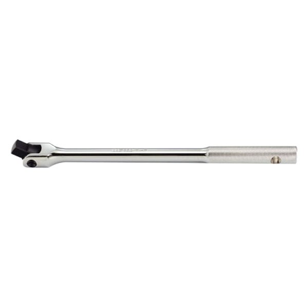 KT Pro® - 3/4" Drive 18" Length Flexible Head Flex-Head Wrench Handle Flat Metal Grip Breaker Bar