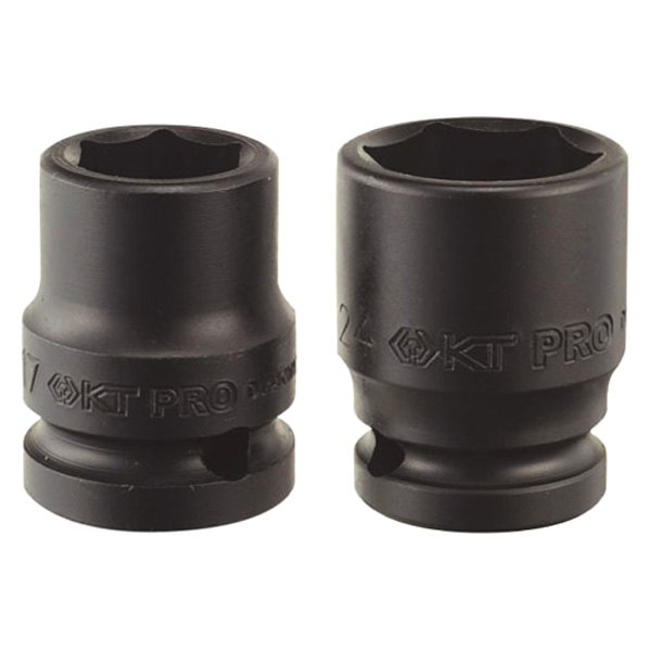 KT Pro® - 3/4" Drive Metric 6-Point Thin Wall Impact Socket