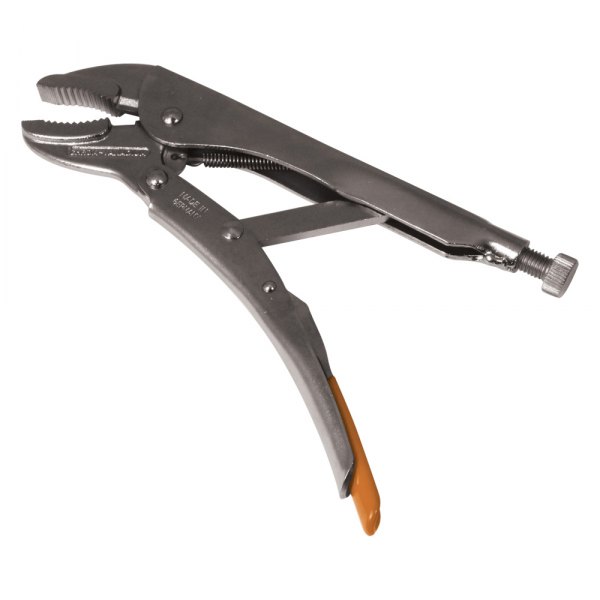Lang Tools® - 10" Metal Handle Curved Jaws Locking Pliers