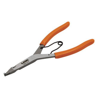 Lang Tools® - Bent Fixed Tips Spring Loaded Right Angle Lock Ring Pliers