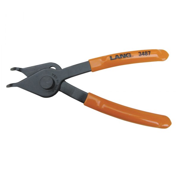 Lang Tools® - 45° Bent 0.047" Fixed Tips Internal/External Snap Ring Pliers