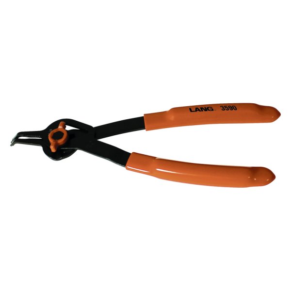 Lang Tools® - 45° Bent 0.070" Fixed Tips Internal/External Quick Switch Snap Ring Pliers