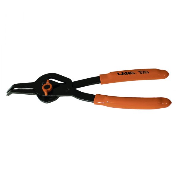 Lang Tools® - 45° Bent 0.090" Fixed Tips Internal/External Quick Switch Snap Ring Pliers