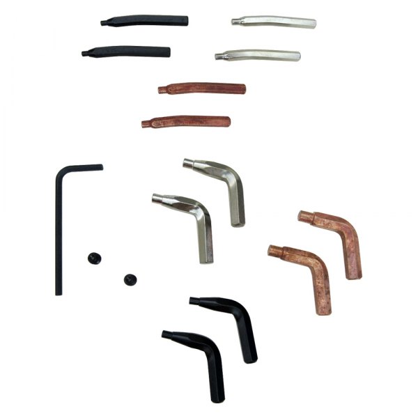 Lang Tools® - 12-piece 15°/90° Bent 0.090" to 0.108" Snap Ring Pliers Tip Set